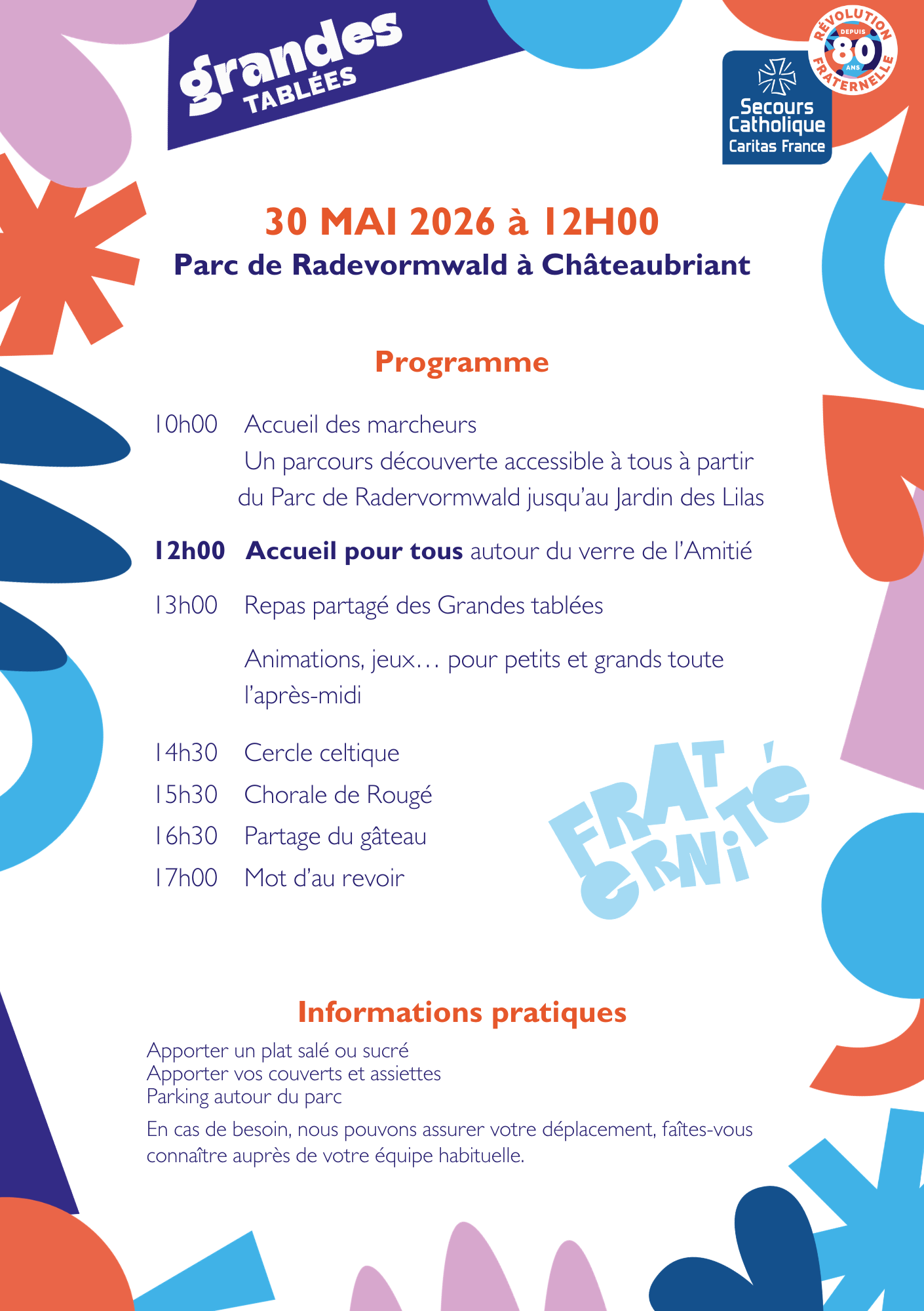 Programme et informations pratiques