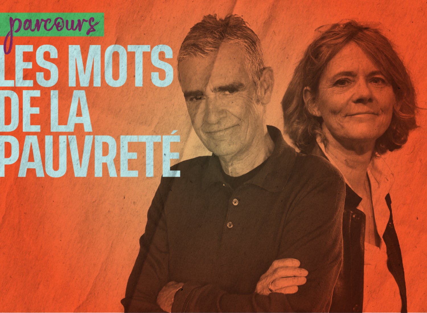 visuel Parcours hors série avec Fabrice Drouelle et Florence Aubenas